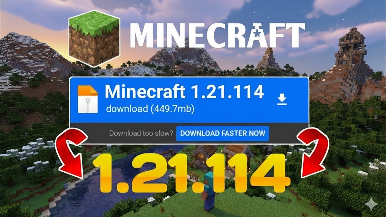 Minecraft 1.21.114 Latest version 🔥|| Lattest version 🗡️ - YouTube