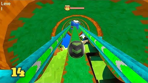 Going Balls, Speed Run || level 14 || Going Balls Portal Run Gameplay 