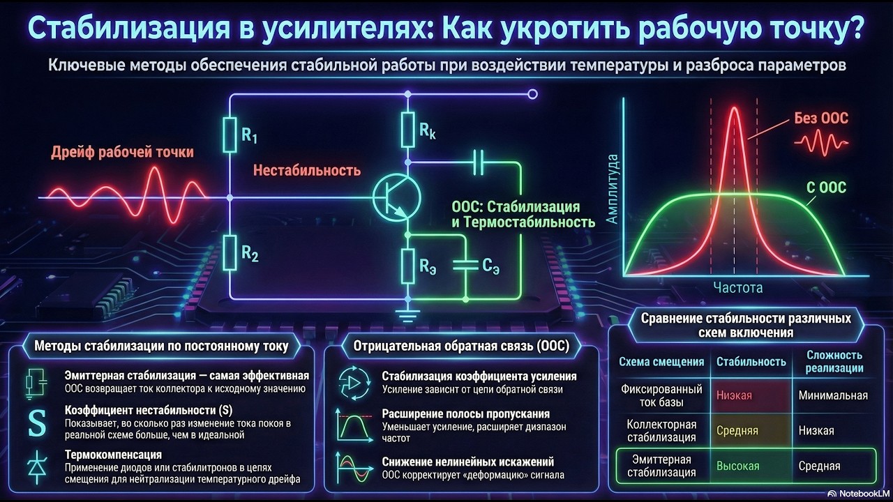 Стабилизация усилителя