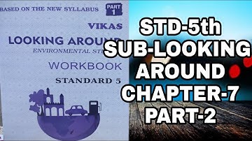 5th Std Looking Around Environmental Studies Chapter 7 Experiments With Water  Part 2 Workbook