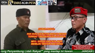 RUSLAN BUTON MARAH BESAR TERKAIT TINDAKAN KKB DI PAPUA MPS : SUDAH SAATNYA MEMILIKI TENTARA BAYARAN