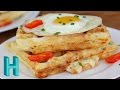 How to Make Ham and Cheese Waffles |  Hilah Cooking