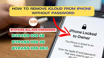 how to remove icloud from iphone without password