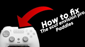 How to fix your Scuf Envision Pro paddles for GOOD!