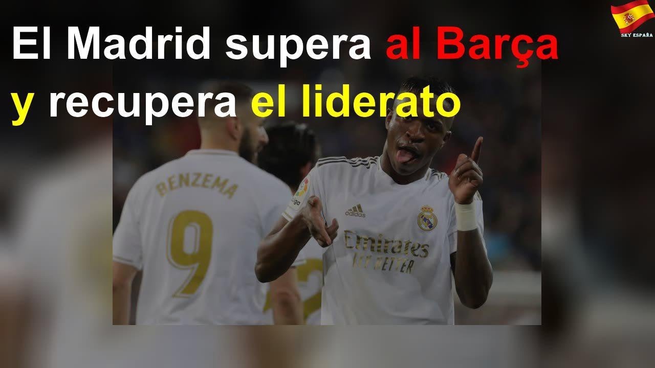 El Madrid supera al Barça y recupera el liderato - YouTube