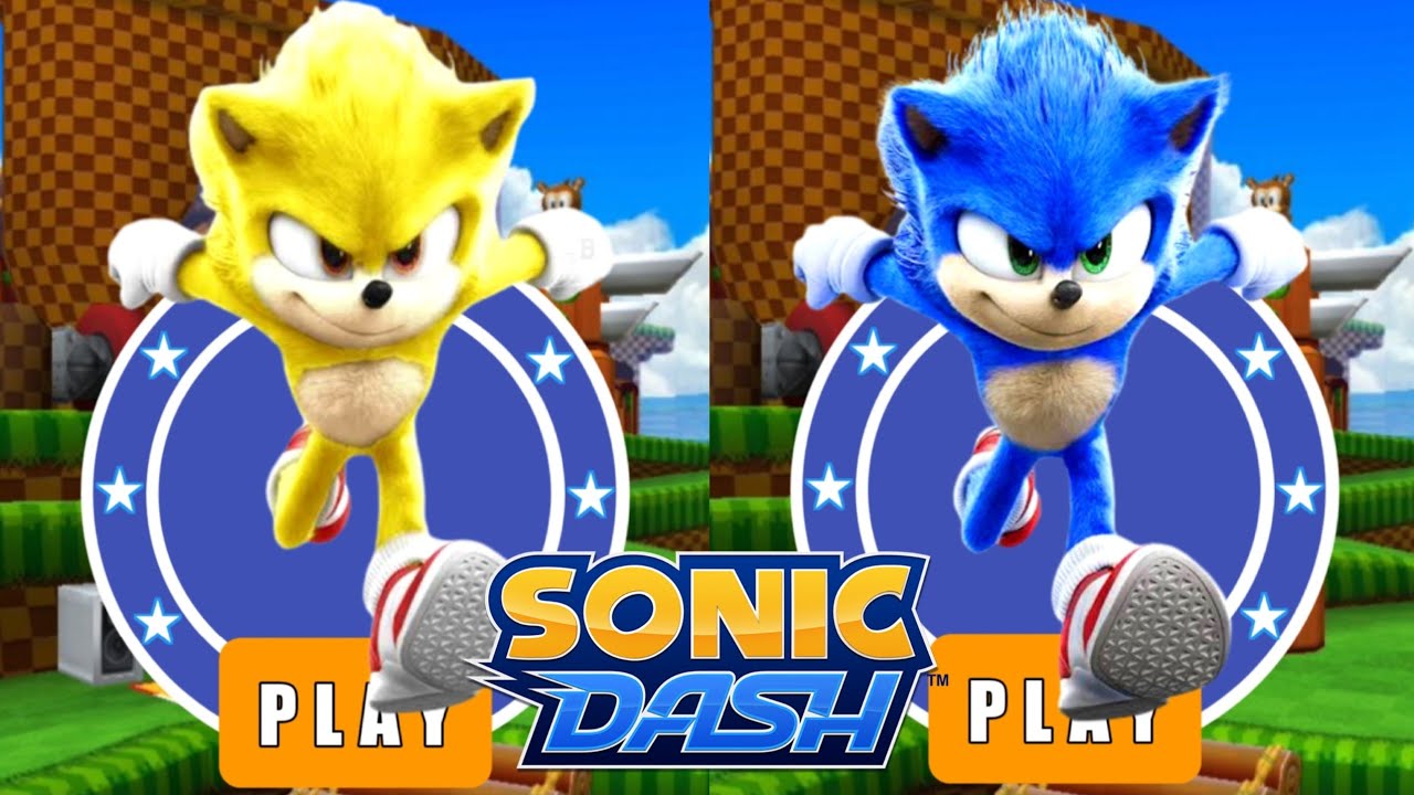 Movie Super Sonic 🆚 Movie Sonic vs All Bosses Zazz Eggman - All ...