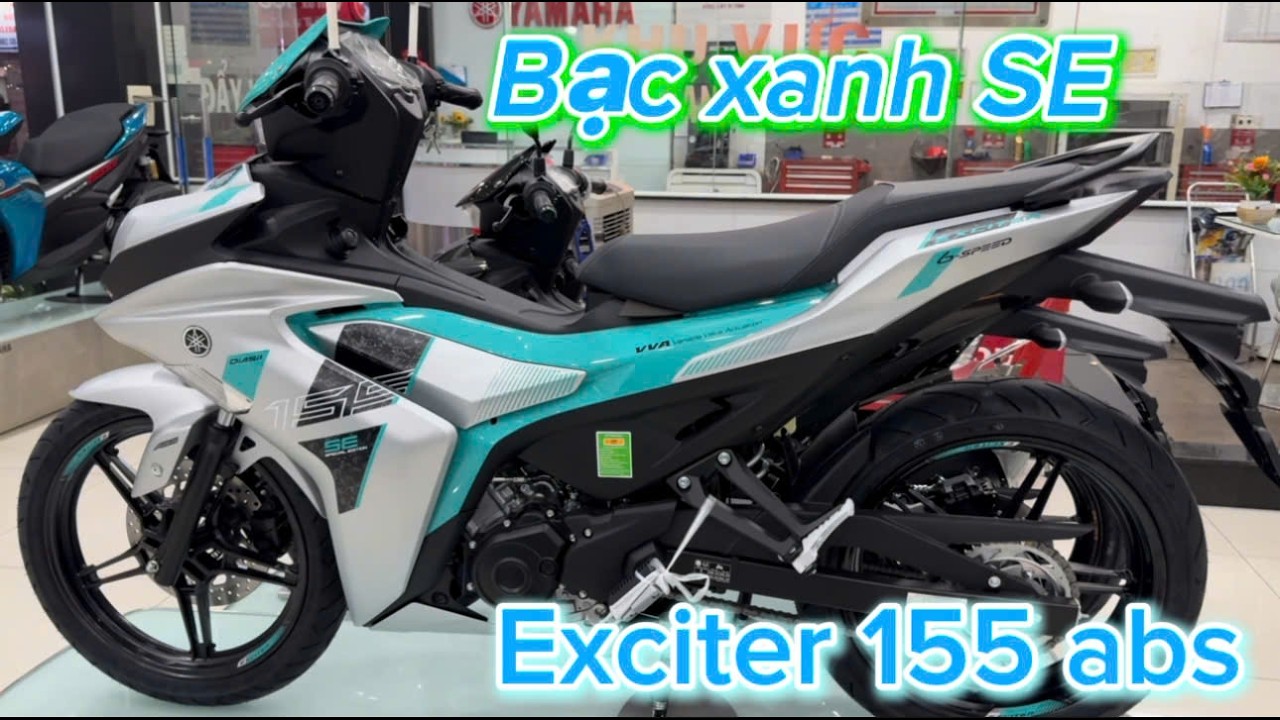 Giá Xe Yamaha Exciter 155 2026 Bạc Xanh| Bình Exciter