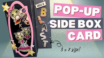 Pop-Up Zijdoos Kaart | 5 x 7 Formaat!