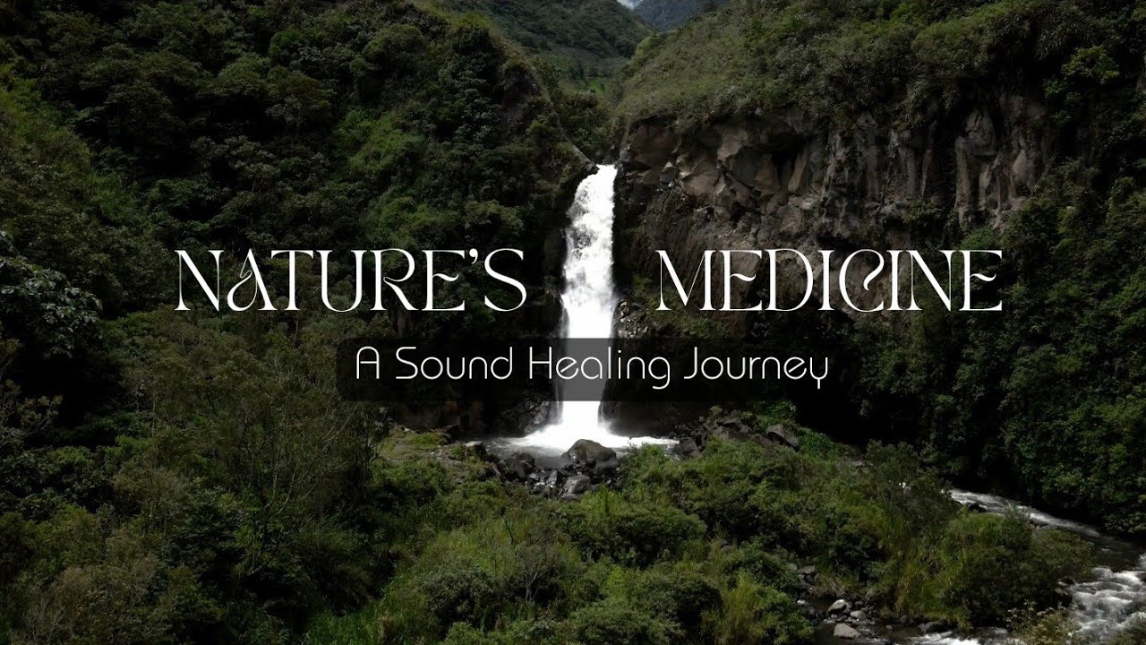 Waterfalls & Swinging Chime | Relaxing Nature Sounds for Meditation, Sleep & Focus