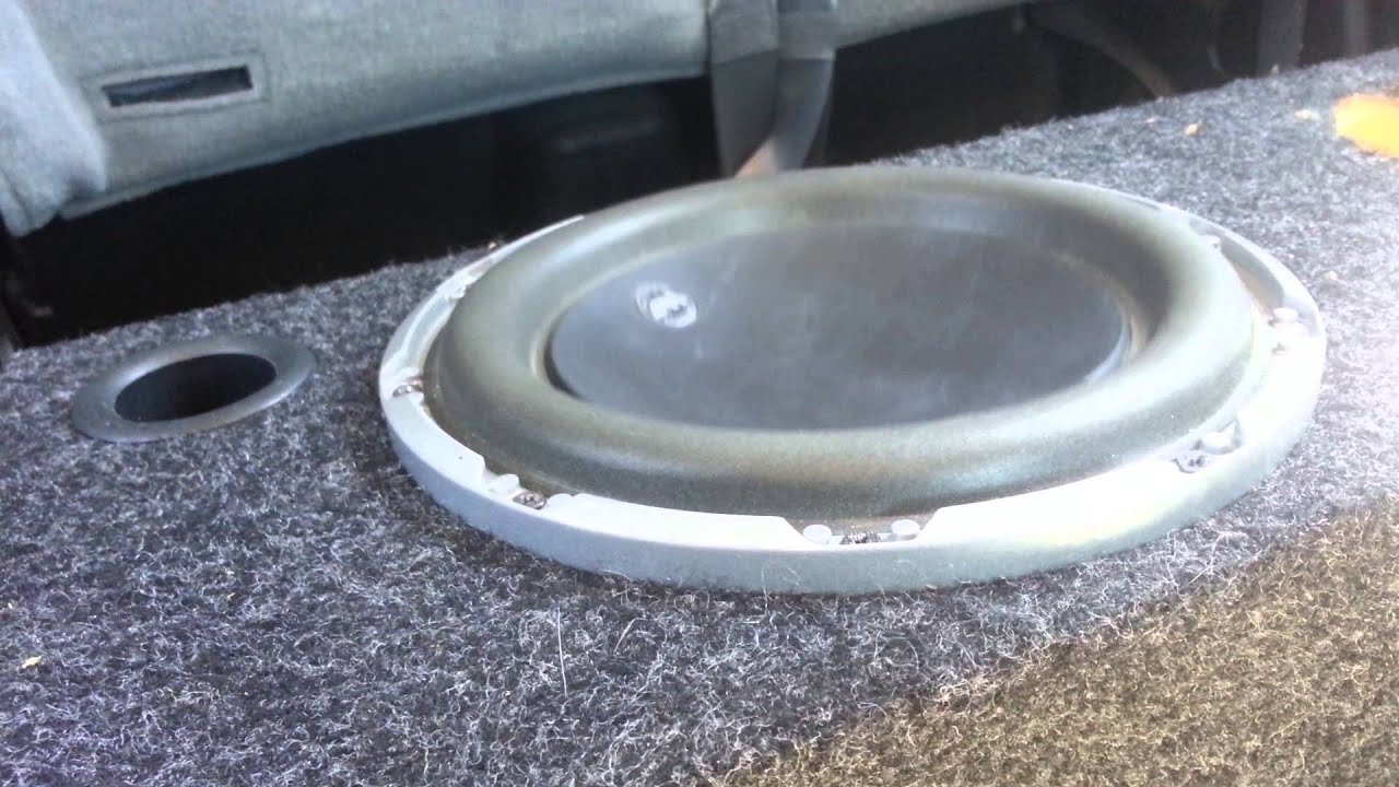 Jl audio w6 10 sub youtube
