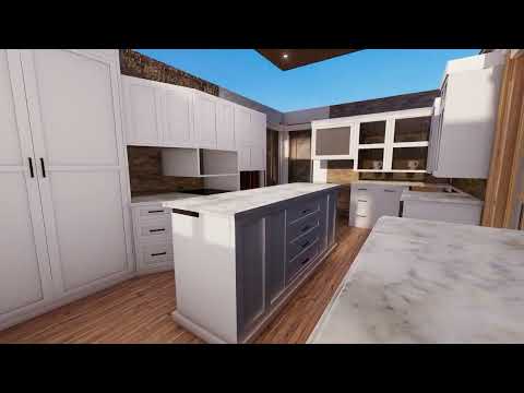 Kitchen Interior Animation