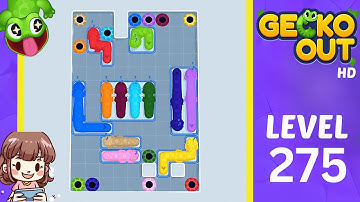 Gecko Out Level 275 Solution Walkthrough