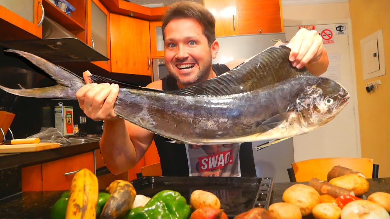 HO PESCATO E CUCINATO UN PESCE GIGANTEEE