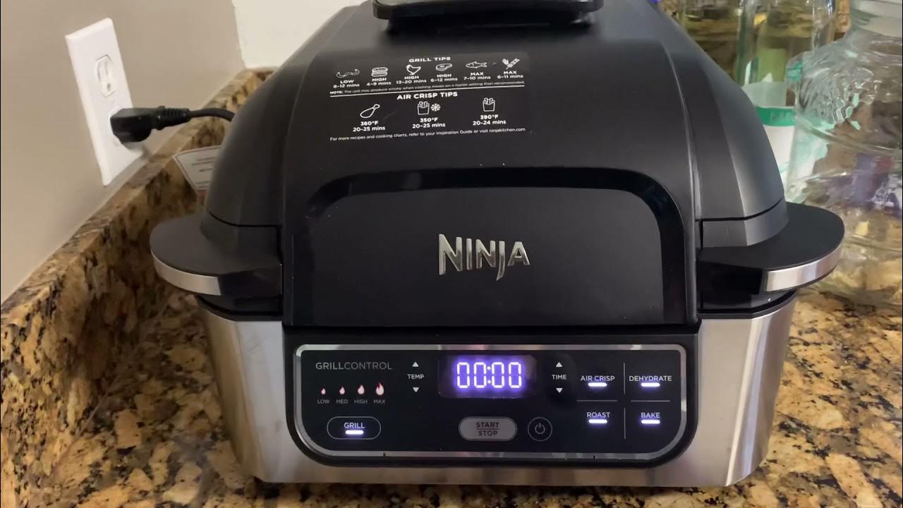 Ninja Foodie Grill Air Fryer Tutorial and review YouTube
