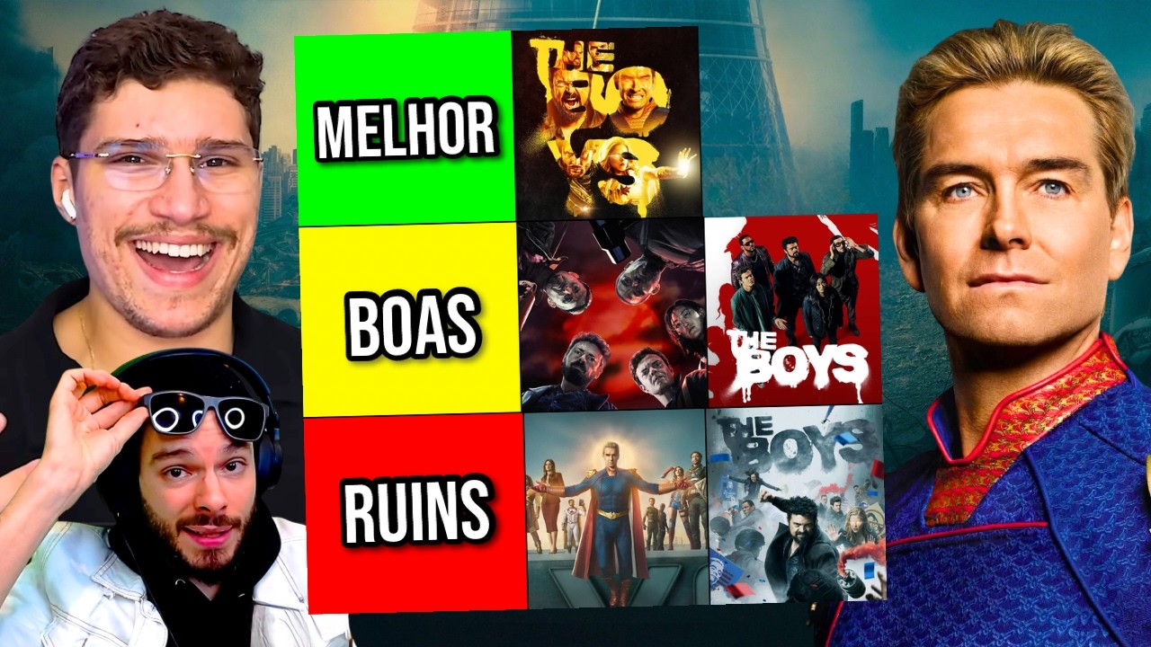 QUAL É A MELHOR E PIOR TEMPORADA DE THE BOYS? - RANKING E ANÁLISE DE TODAS TEMPORADAS DA SÉRIE!