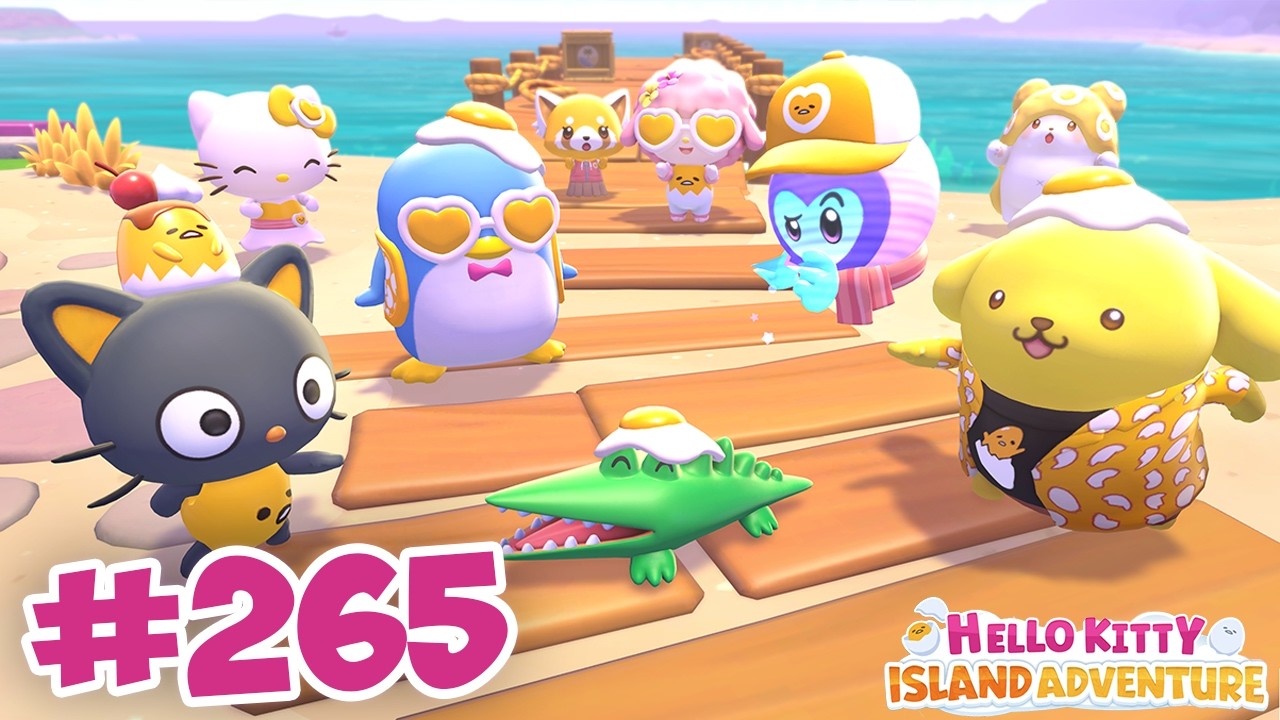 I can finally play the 2.16 update with you in Hello Kitty Island Adventure - Let's Play #265