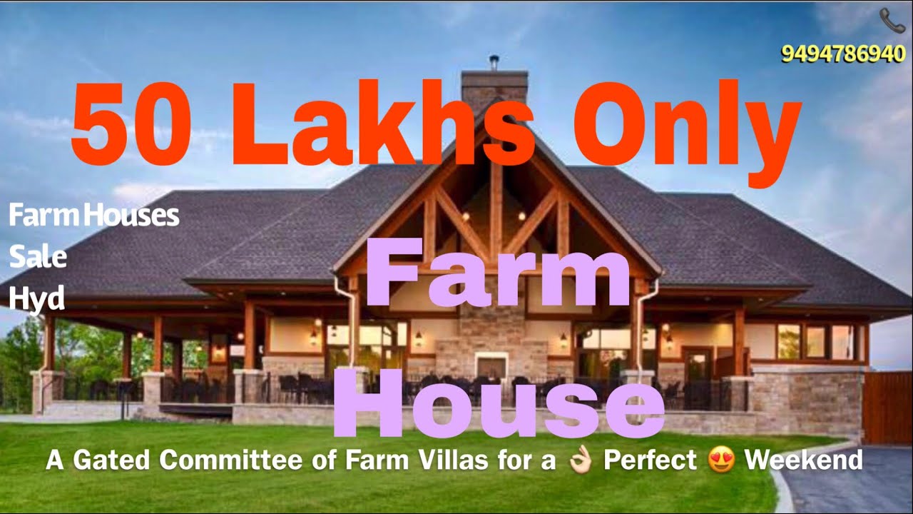 Farm Houses in Hyderabad bumper offer for 50Lakhs only TS Telengana