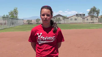 Mallory Hall Softball Skills Video - Class of 2013