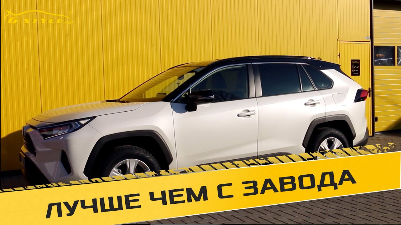 Оклейка крыши в черный полиуретановый глянец - Антигравийное покрытие ...