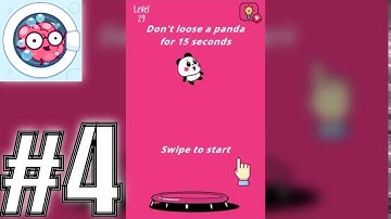Brain Wash Level 4 answer Dont loose a panda for 15 seconds Solution Walkthrough
