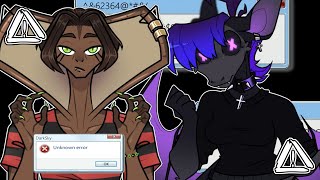 Windows 7 // COLLAB // MEME animation// horror warning 14+ //