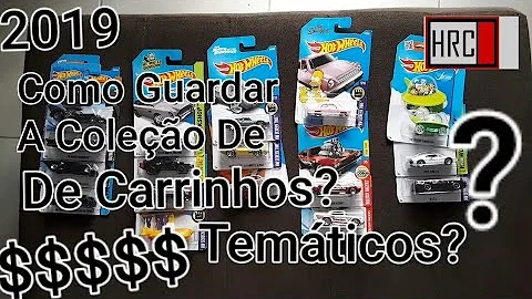 Como guardar os carrinhos?