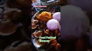 #shorts FOOD HUB BORACAY ISLAND/VHUB FOOD FESTIVAL PALUTO & SEAFOOD MARKET | By Jenny 🇮🇹 🇵🇭