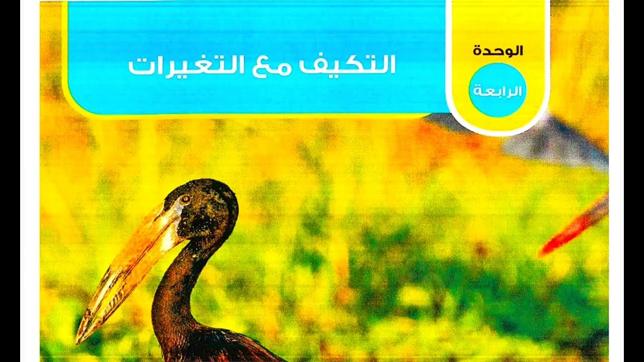 علوم سادسة ابتدائى الدرس الاول المفهوم ١ الوحدة ٤ التكيف ترم تانى منهج جديد ٢٠٢٦