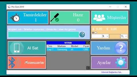 Bayi / Müşteri Alacak Verecek Veresiye Takibi