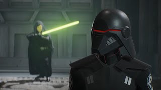 Luke Skywalker Vs Inquisitor