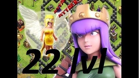 Clash of Clans - 22 lvl QUEEN DARK ELIXIR FARM Th 9