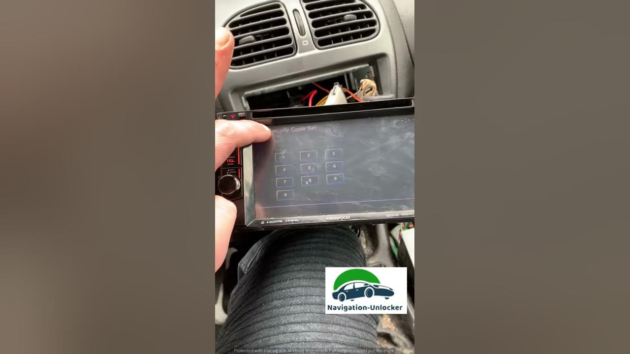 UNLOCK KENWOOD CAR RADIO YouTube