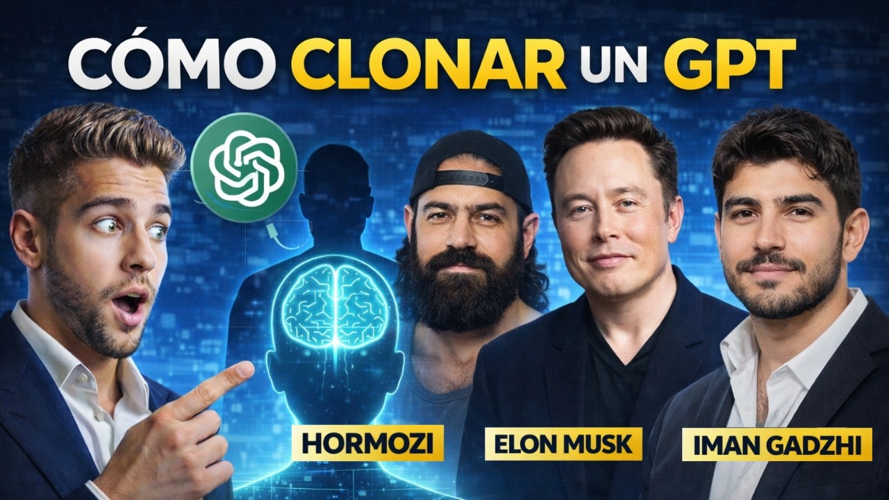 Cómo clonar un Asistente GPT en Chat GPT con el conocimiento de cualquier famoso (ElonMusk, Trump)