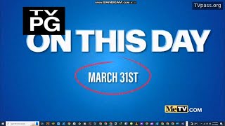 Toon In With Me - On This Day...March 31st (All Live Segments, MeTV USA airing) [31-MAR 2025]