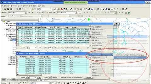 Finding Events on the NHD Network
