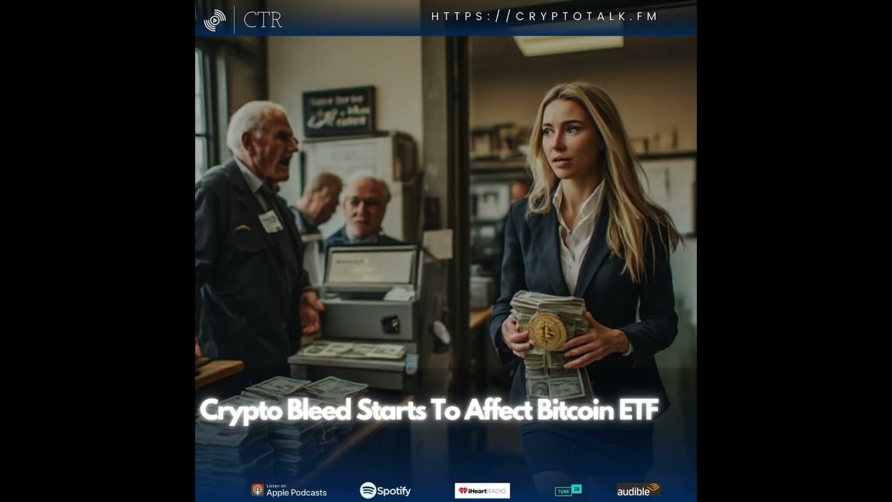 Crypto Bleed Starts To Affect #Bitcoin ETF