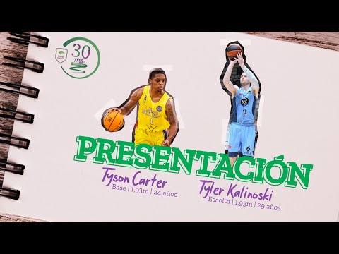 Rueda de Prensa presentación de los jugadores Tyson Carter y Tyler Kalinoski