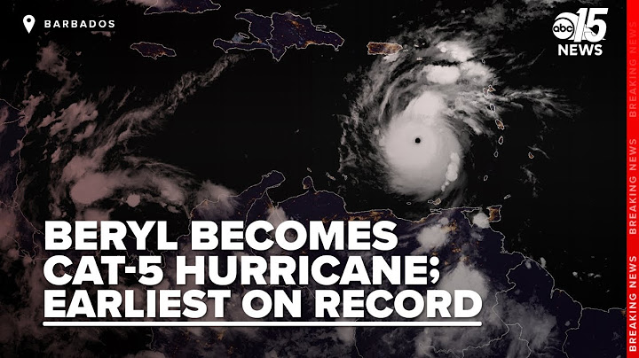 Warning issued for Jamaica as Hurricane Beryl strengthens on destructive path