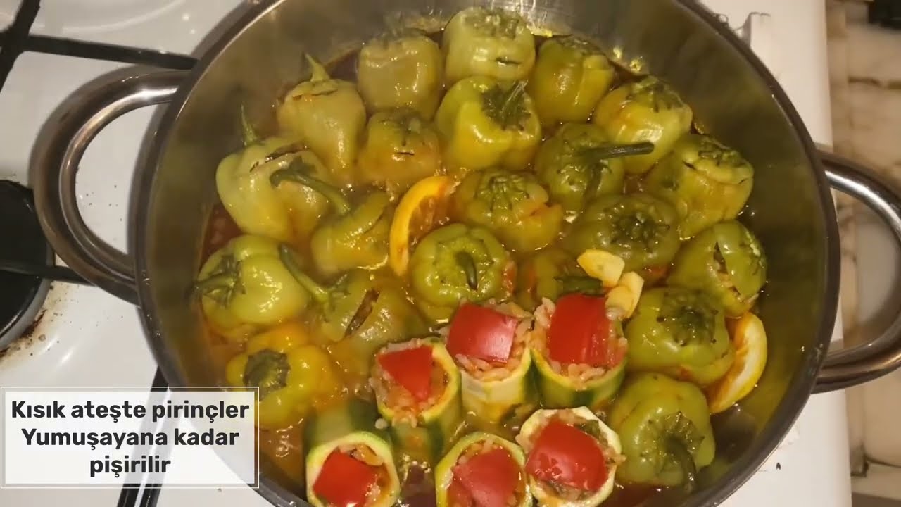 Lokum Gibi Pişen Zeytinyağlı Biber Dolması Tarifi | Pratik ve Lezzet Garantili Lokum Gibi Pişen Zeytinyağlı Biber Dolması Tarifi | Pratik ve Lezzet Garantili