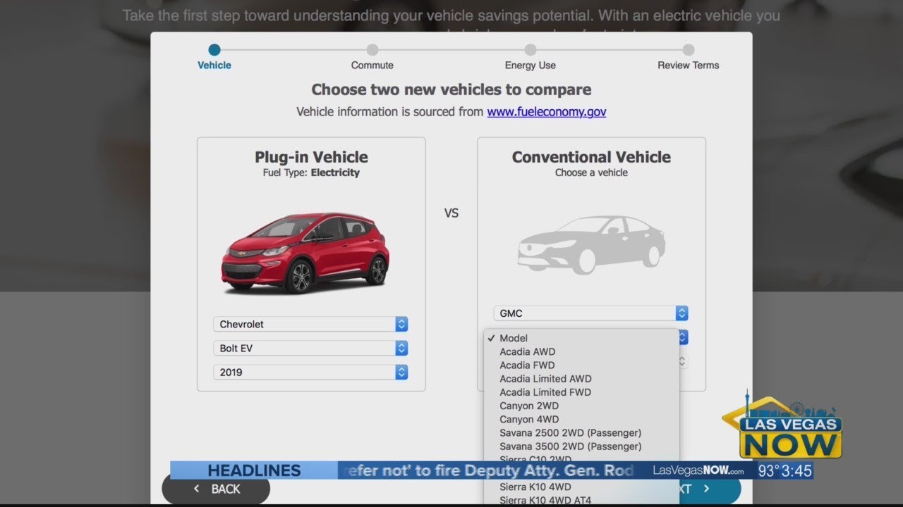 NV Energy launches their new electric vehicle comparison tool