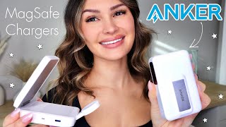 Unboxing &amp; reviewing MagSafe chargers for iPhone ft. Anker! 📱✨