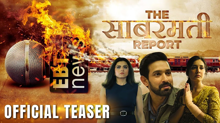 The Sabarmati Report Official Teaser | Vikrant Massey, Raashii Khanna, Ridhi Dogra | Star Trailer