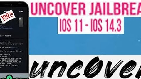 Unc0ver Jailbreak 2021 No Computer needed iOS 11-14.8