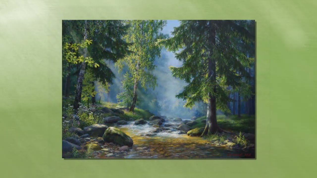 Художник  Михаил Сатаров.  Летние пейзажи