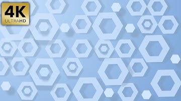 Royalty Free Template Hexagon Corporate Background Animation