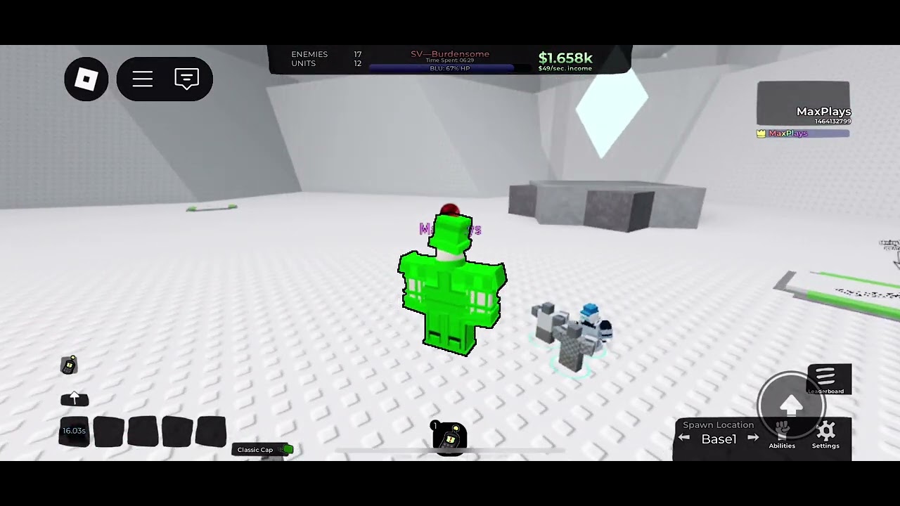 World Tower Defense Rifler challenge on Blizzard