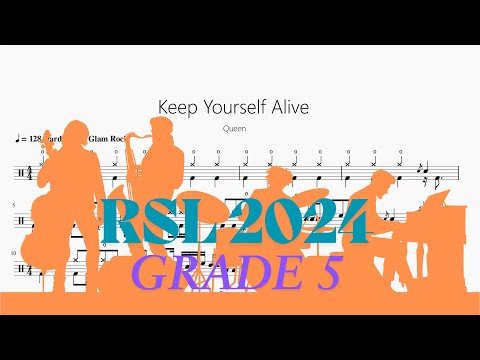 Keep Yourself Alive【Rock school Drum 2024 Lv5】 - Queen