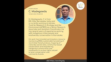 SCCS 2022 - Plenary talk by Dr. C. Madegowda