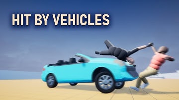 Unreal Engine Characters Getting Hit by Vehicles