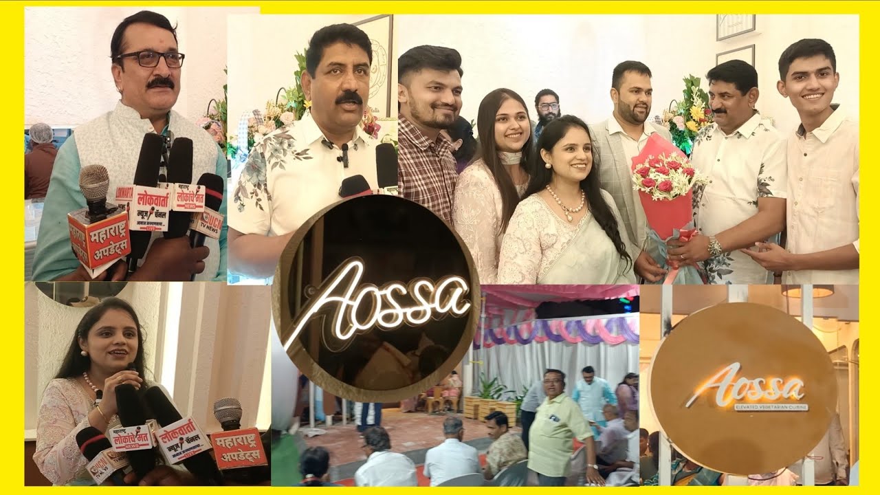Grand Opening Aossa Elevated Vegitarian Cusani in Savarkar Chowk, Nirala Bazar